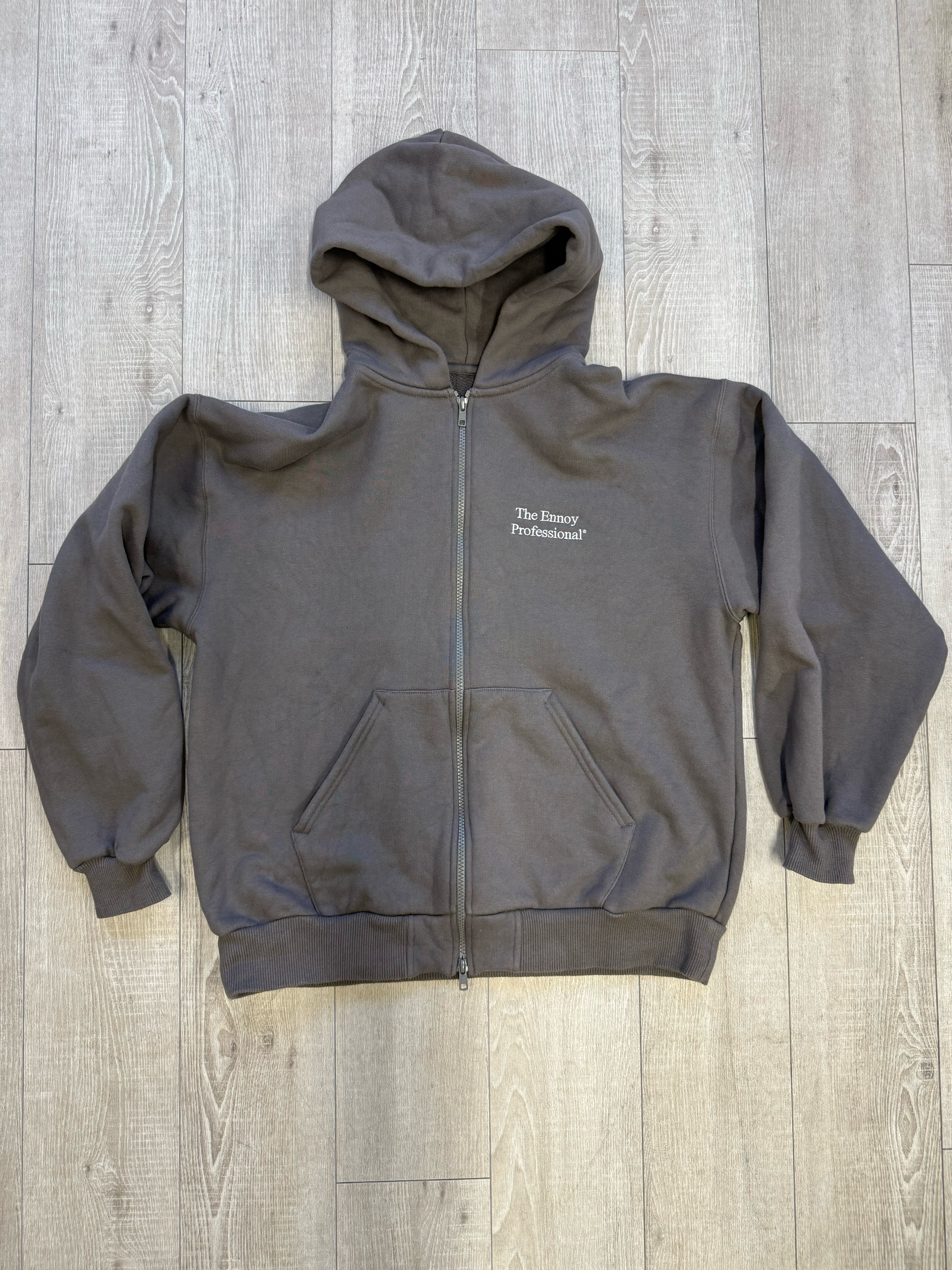 ENNOY Double Zip Hoodie "Gray"