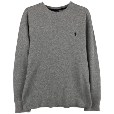 古着 ラルフローレン Ralph Lauren POLO RALPH LAUREN SLEEPWEAR サーマルロングTシャツ メンズS相当/eaa609061