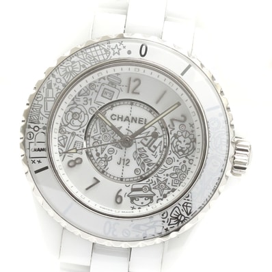 ☆良品 シャネル J12 白セラミック H6477 レディース 【中古】