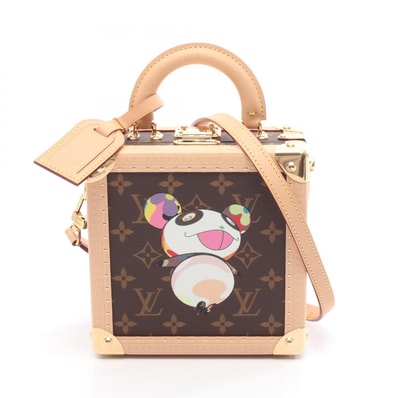 Louis Vuitton x Takashi Murakami Mini Square Trunk Monogram