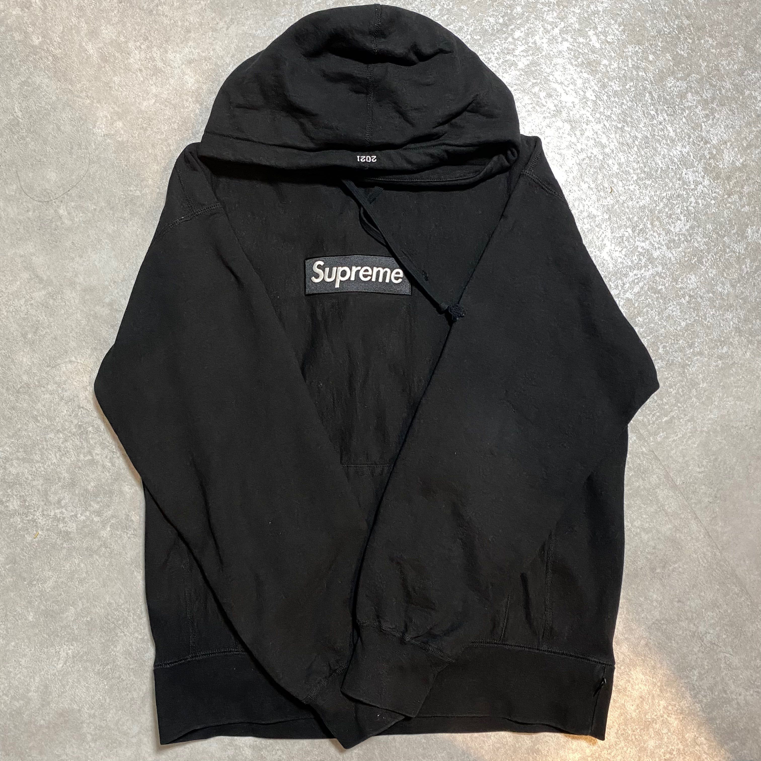 Supreme Box Logo Hooded Sweatshirt "Black" (21FW)