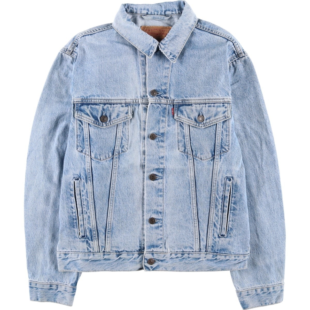 古着 90年代 リーバイス Levi's ユーロモデル デニムジャケット Gジャン イタリア製 メンズL相当 ヴィンテージ/eaa611131