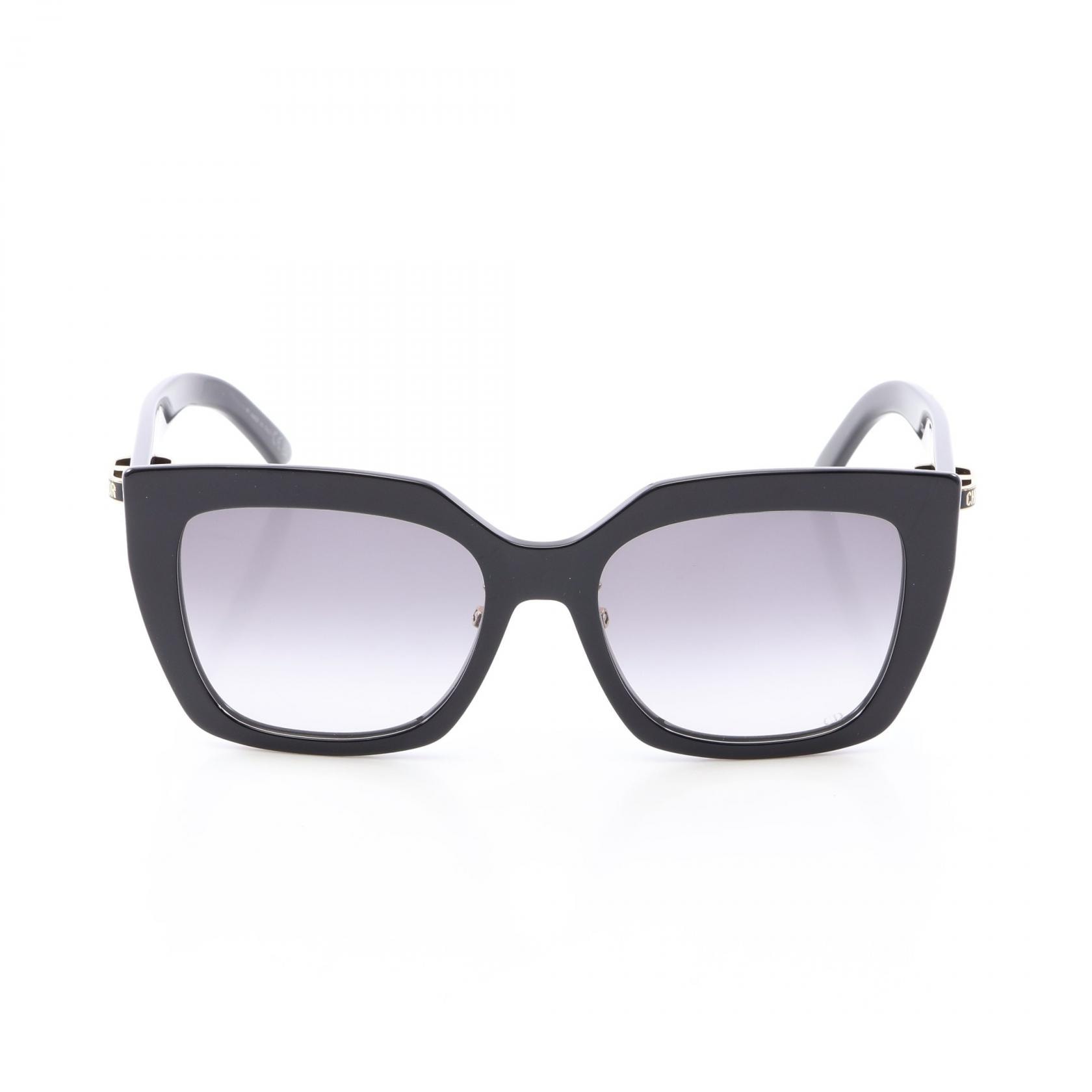 ディオール Dior CDior グラデーションレンズ サングラス 衣料品 プラスチック レディース ブラック系 S5F 10A1 【中古】