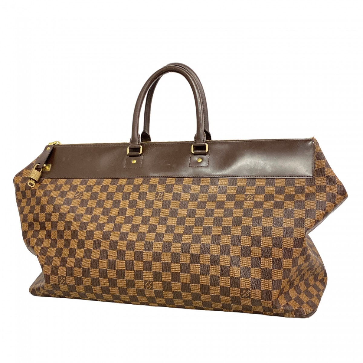 【6dd5369】ルイヴィトン ボストンバッグ ダミエ グリニッジGM N41155 エベヌ【中古】メンズ レディース ユニセックス