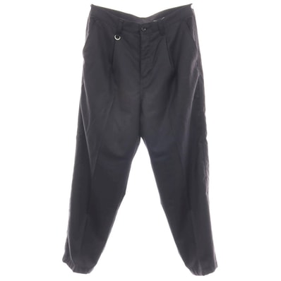 【中古】ソフネット SOPHNET. ウール カジュアルスラックスパンツ チャコール【サイズXL】【メンズ】