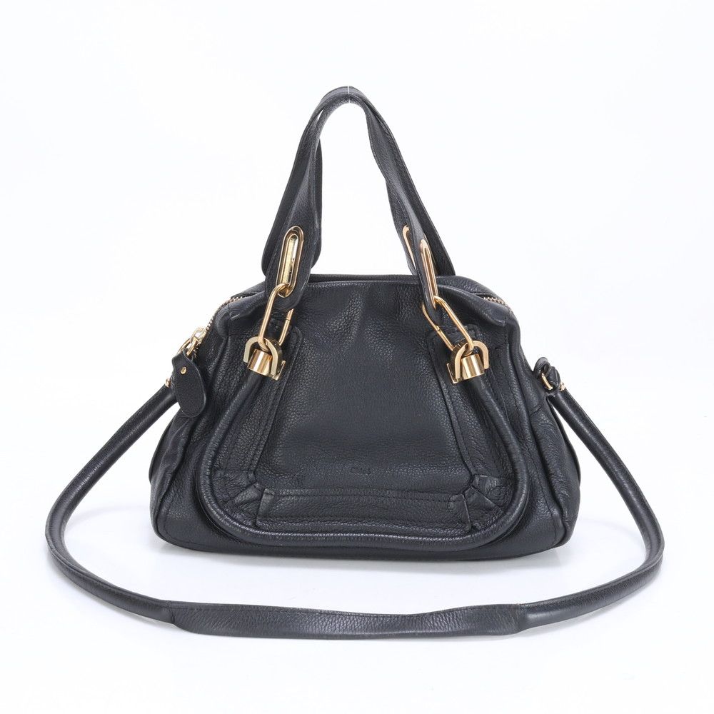 ■美品 クロエ パラティハンドバッグ レザー