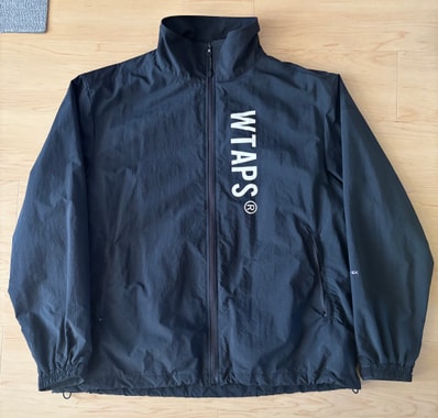 Wtaps Track / Jacket / Nylon. Tussah. Pertex. Sign "Black"