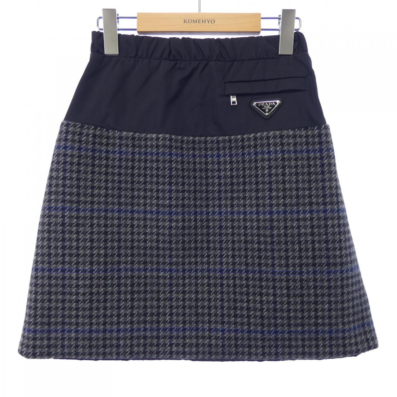プラダ PRADA トライアングルロゴ P198SC S212 1Y35 スカート