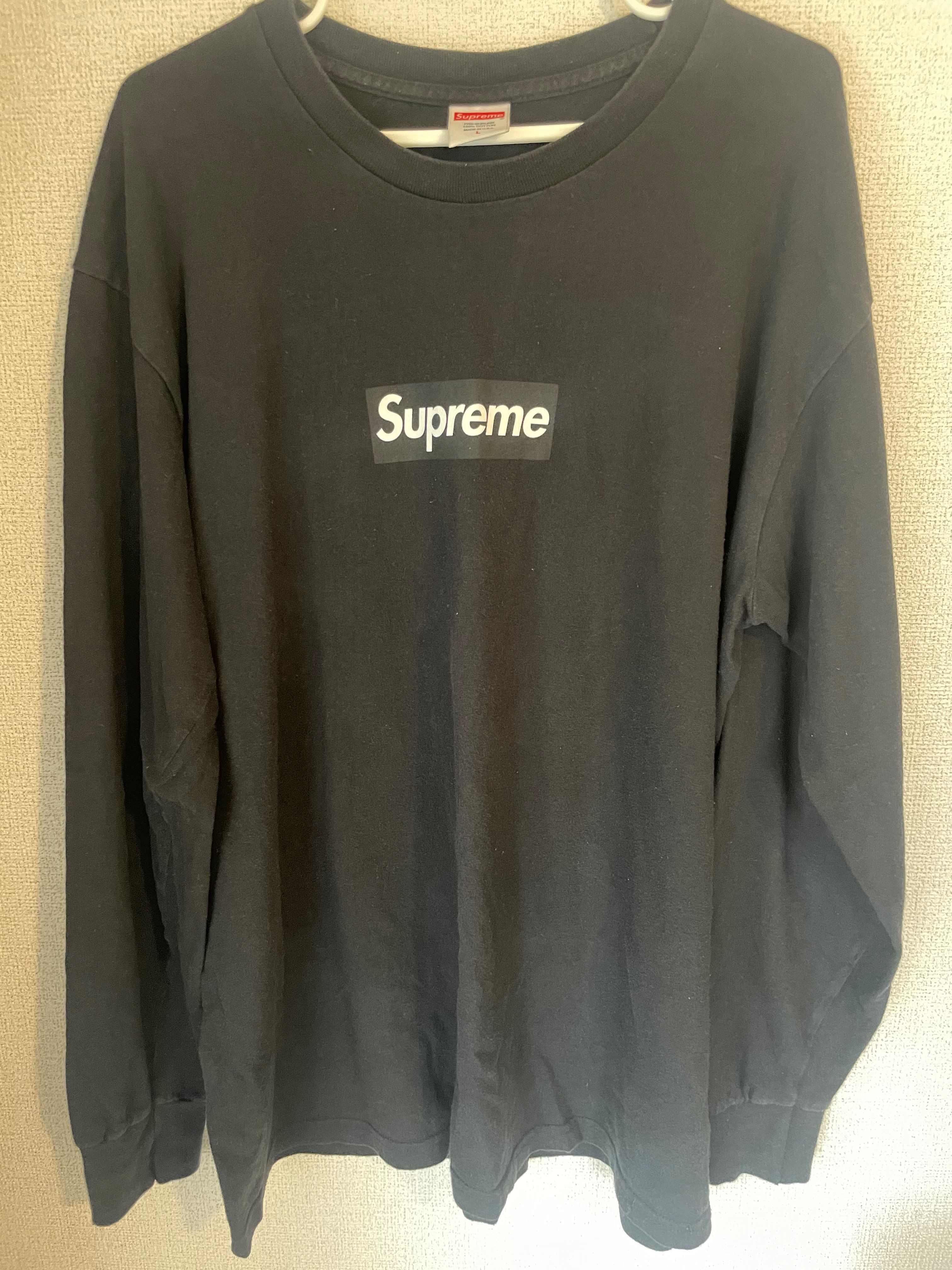 Supreme Box Logo L/S Tee "Black"