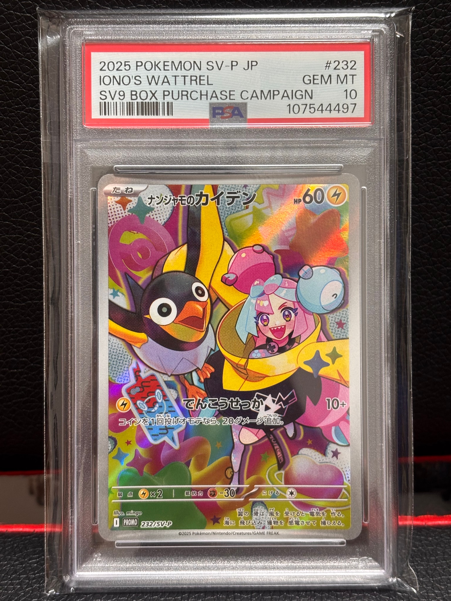 ナンジャモのカイデン PROMO SV-Pプロモカード 232/SV- ナンジャモのカイデン P [SV-P 232](プロモーションカード「拡張パック