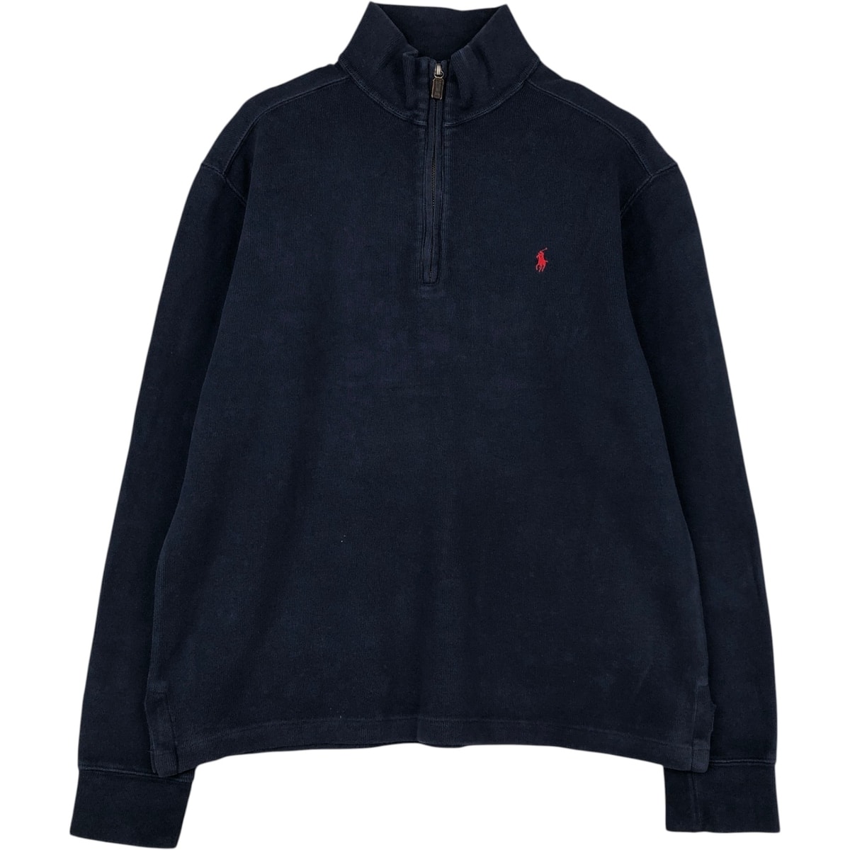 古着 ラルフローレン Ralph Lauren POLO by Ralph Lauren ハーフジップスウェットシャツ トレーナー メンズM相当/eaa647574