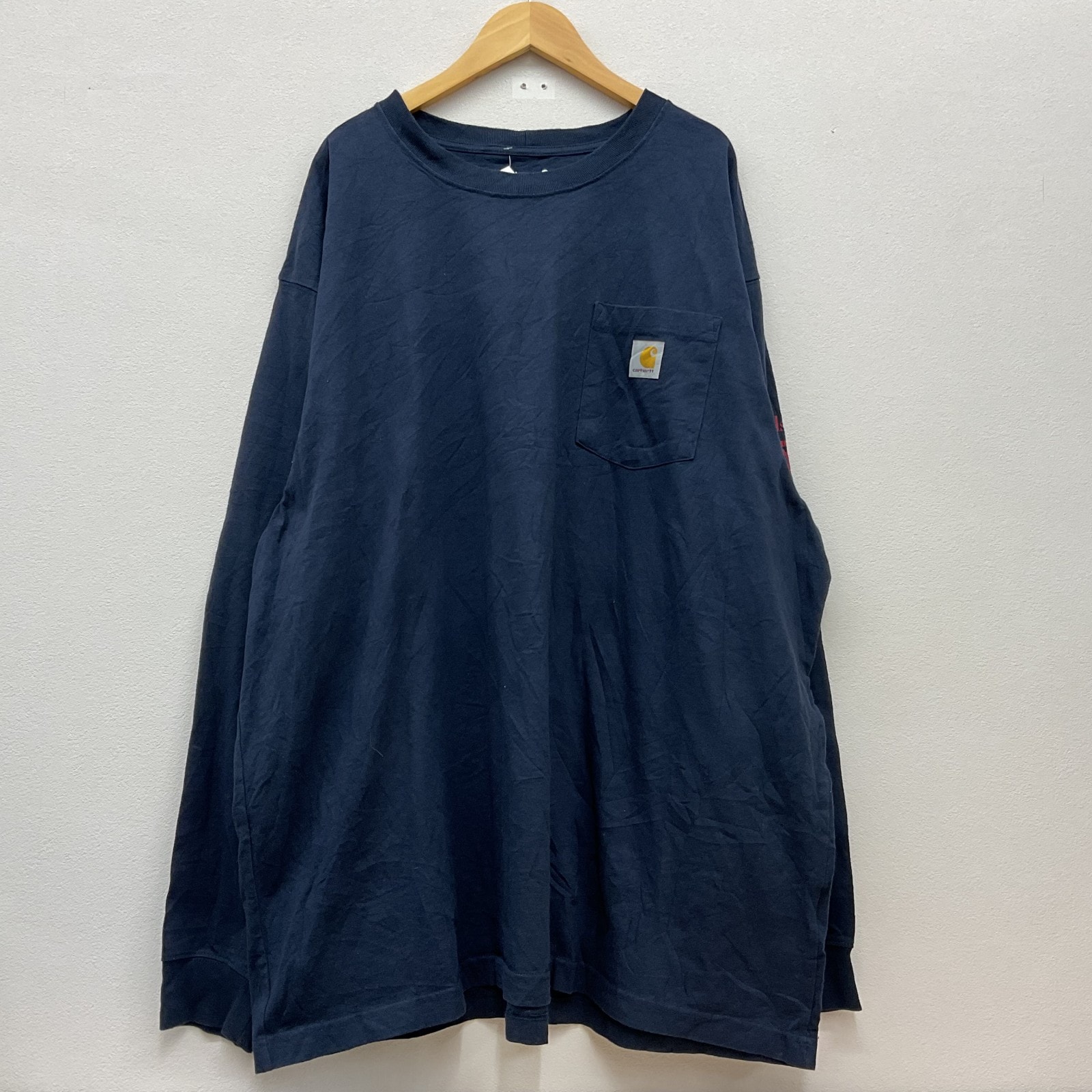 Carhartt【カーハート】長袖Tシャツ ネイビー 2XL