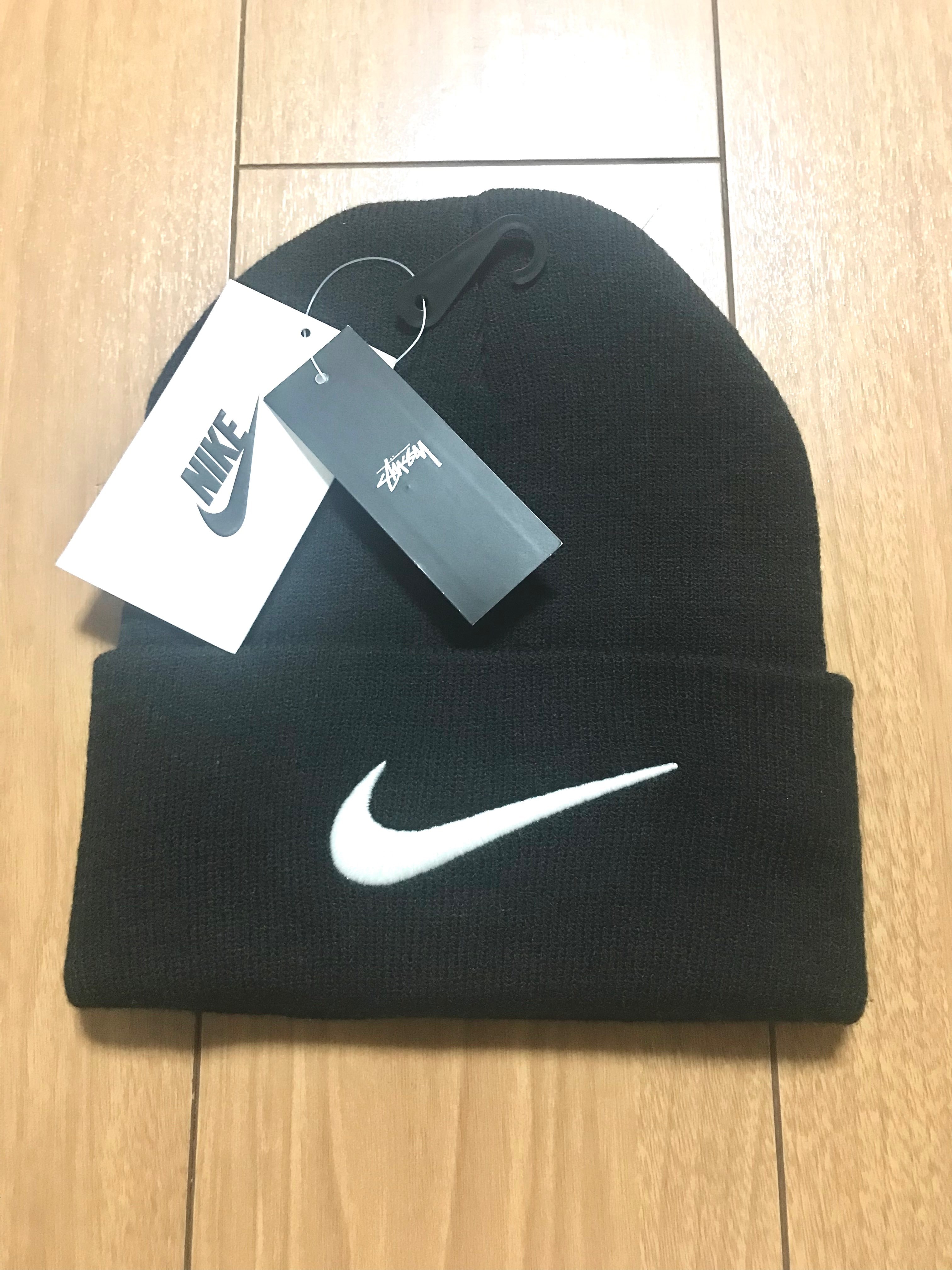 Nike x Stussy Cuff Beanie "Black"