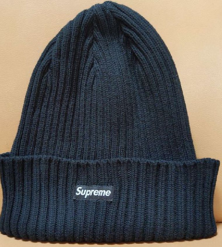 Supreme Overdyed Beanie "Black" (23SS)