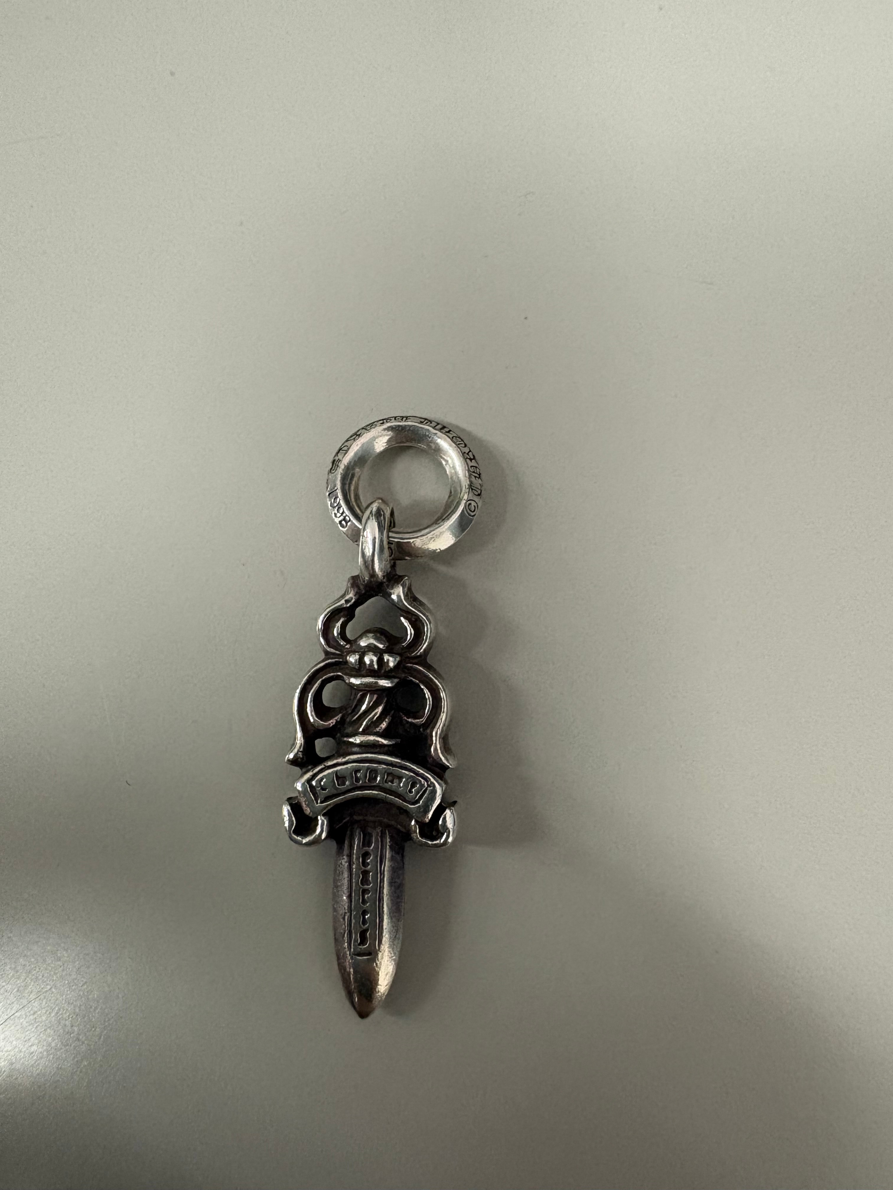 Chrome Hearts #5 Dagger Charm "Silver"