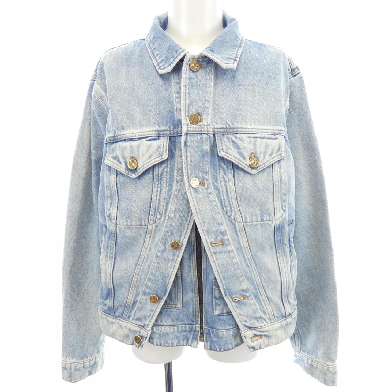 ルイヴィトン LOUIS VUITTON HGA73WLVP デニムジャケット