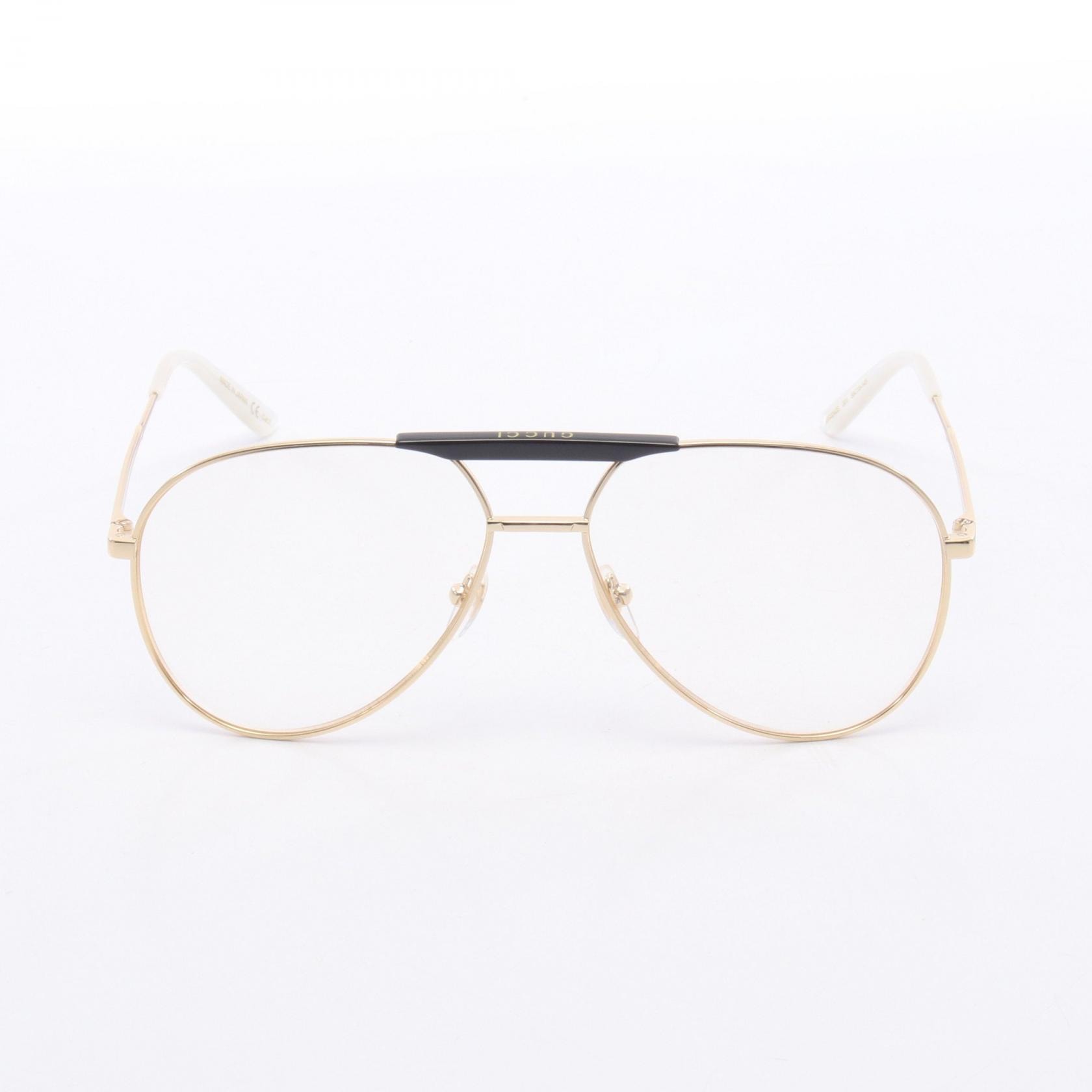 グッチ GUCCI サングラス 衣料品 GP / プラスチック メンズ ゴールド系 / ブラック系 GG0242S1 【新品】