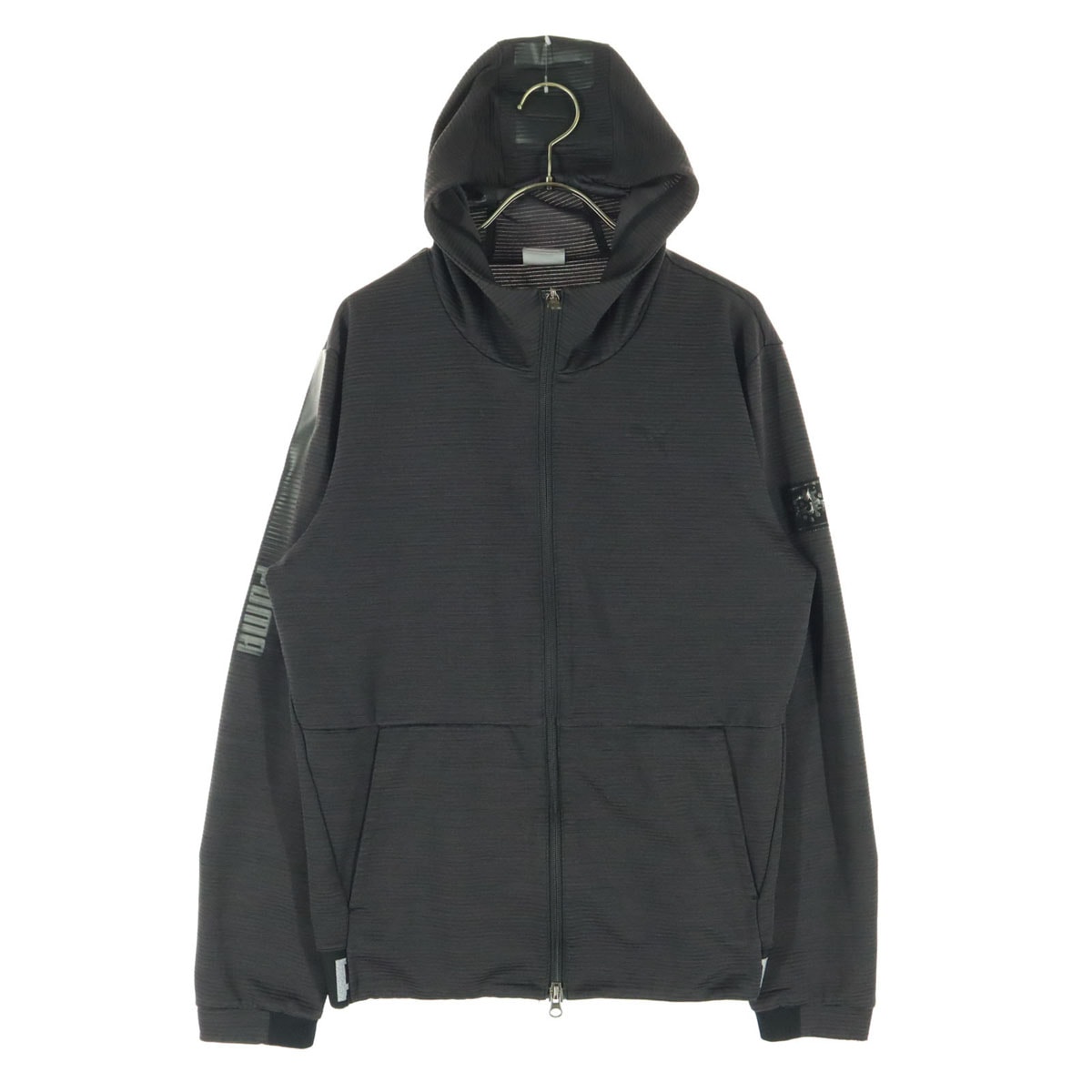 PUMA プーマ 長袖 ジップパーカー M ブラック