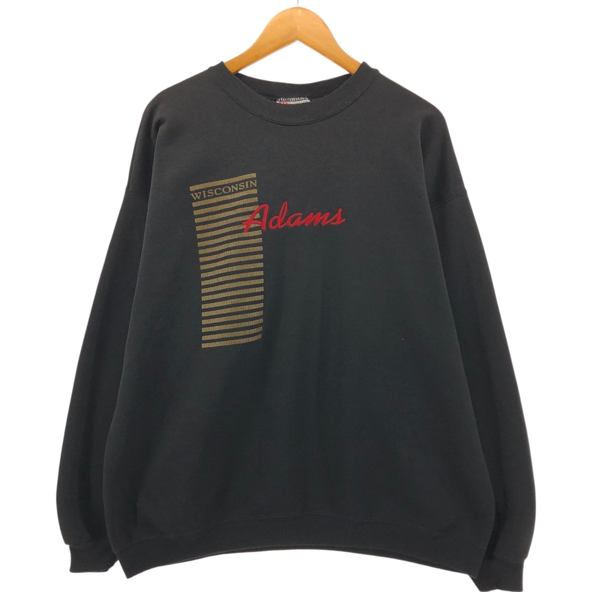 古着 00年代 ヘインズ Hanes HEAVYWEIGHT プリントスウェットシャツ トレーナー メンズXL相当/eaa550006