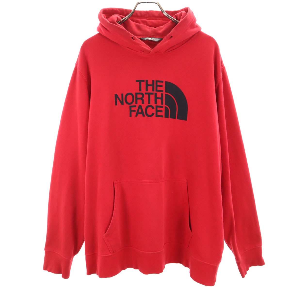 THE NORTH FACE ノースフェイス 長袖 スウェットパーカー XL レッド A3FR1 アウトドア