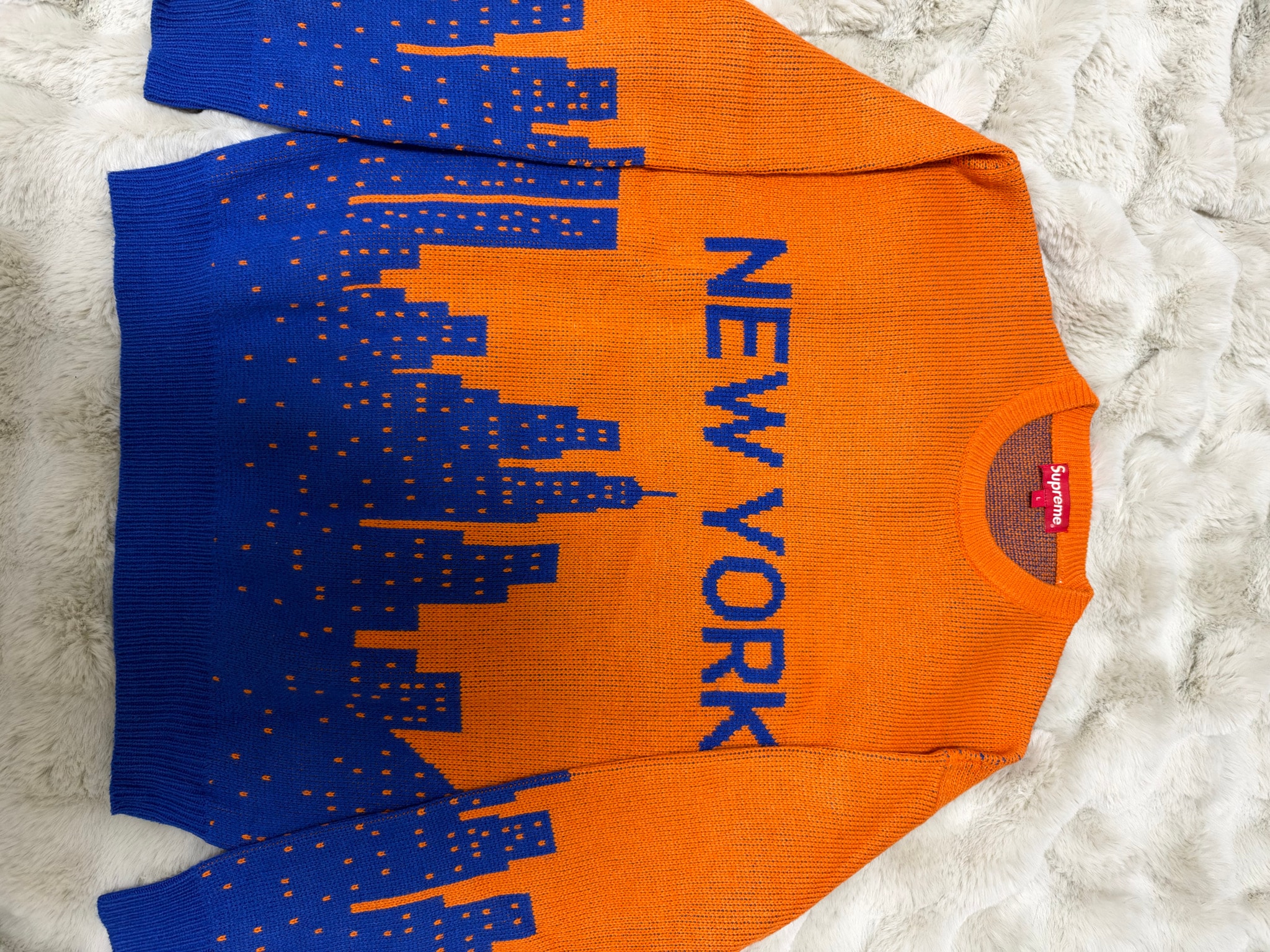 Supreme New York Sweater "Orange"