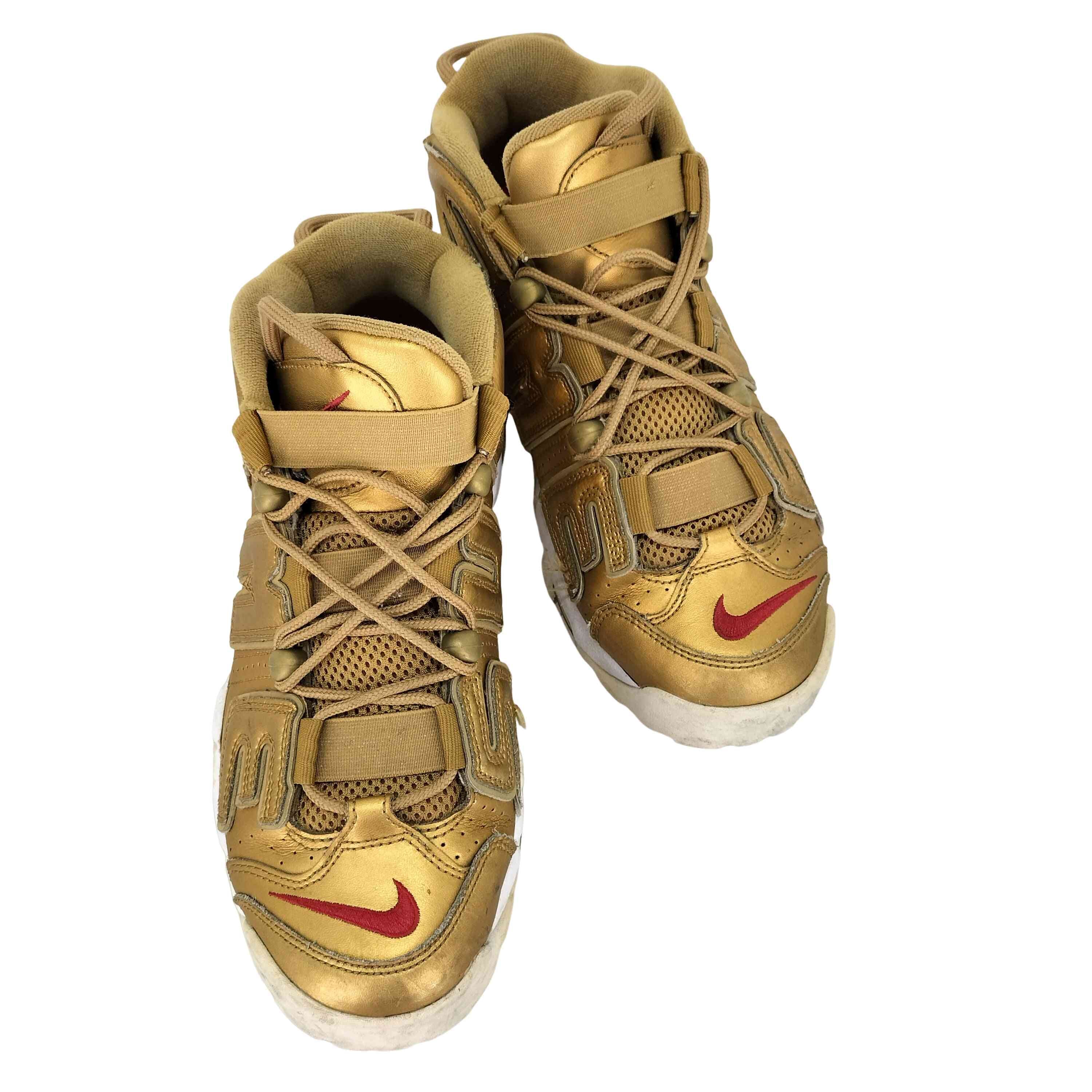Air More Uptempo Metallic Gold モアアップテンポ モアテン【1143750219656】