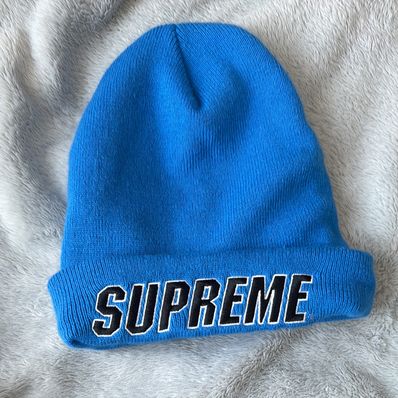 Supreme Slant Beanie "Blue"