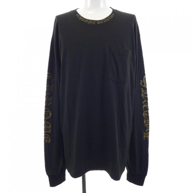 Chrome Hearts Army Green Neck Logo L/S T-Shirt "Black/Army Green"