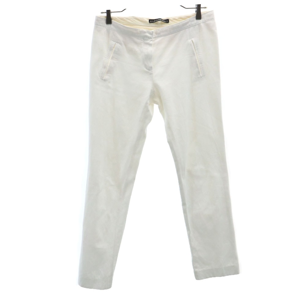 BALENCIAGA バレンシアガ ロングパンツ 40 ホワイト .PANTS
