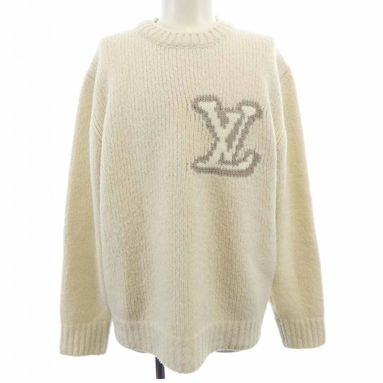 ルイヴィトン LOUIS VUITTON LV インターシャ クルーネック HQN45WQNC ニット