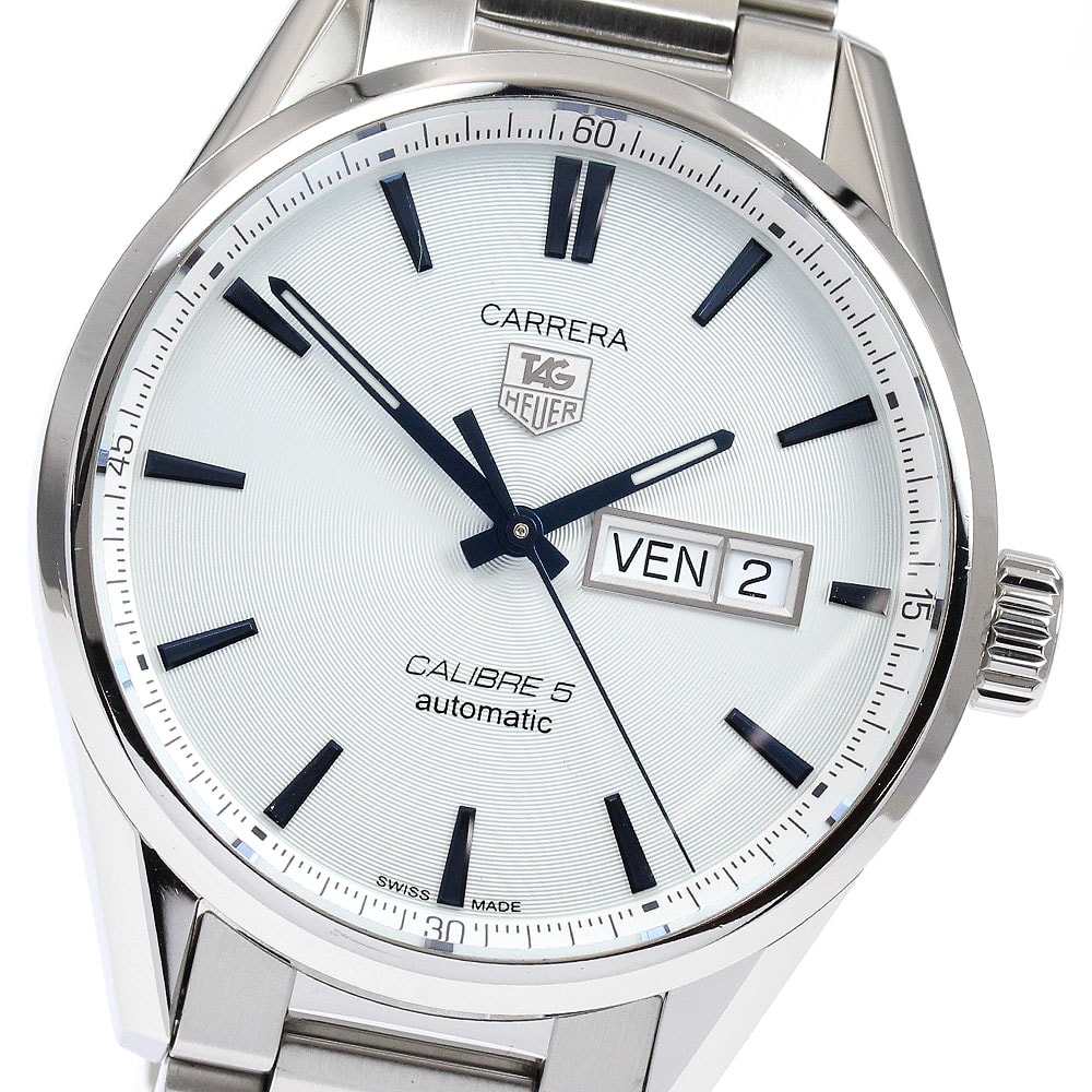 ☆美品 タグホイヤー カレラ キャリバー5 WAR201K メンズ 【中古】