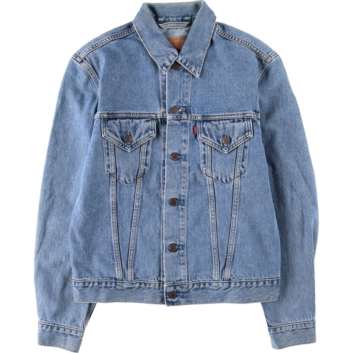古着 90年代 リーバイス Levi's 70500 04 デニムジャケット Gジャン イタリア製 メンズL相当 ヴィンテージ/eaa670779