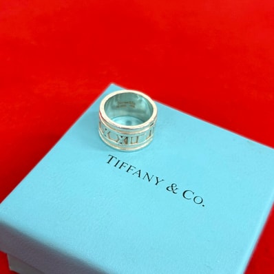 TIFFANY&Co. ティファニー アトラス ワイド リング シルバー925 リング・指輪 13.5号 シルバー
98112