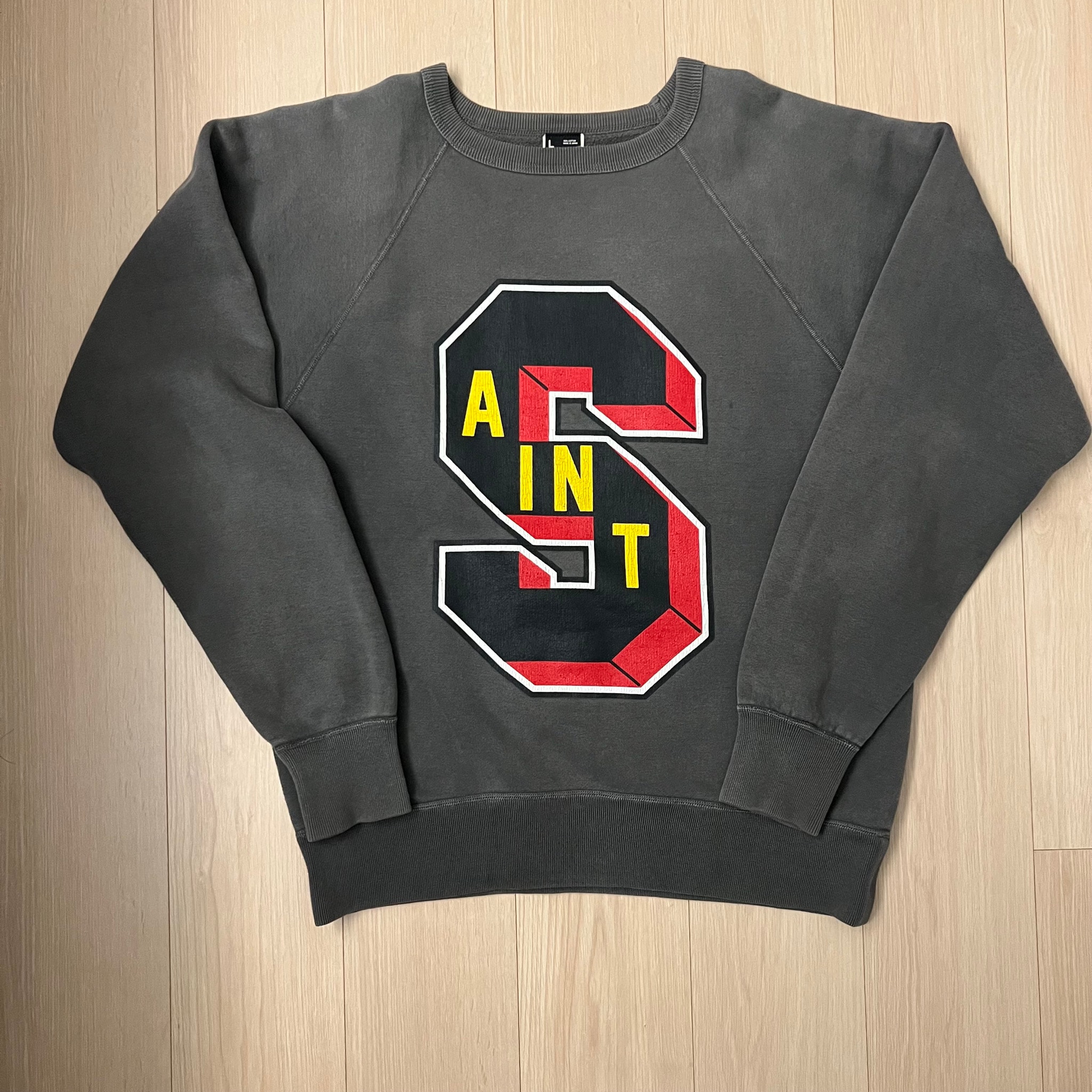 SAINT Mxxxxxx x Denim Tears Crew Sweat "Black"