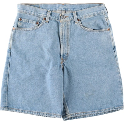 古着 00年代 リーバイス Levi's 550 RELAXED FIT デニムショーツ ショートパンツ メンズw34相当/eaa647910