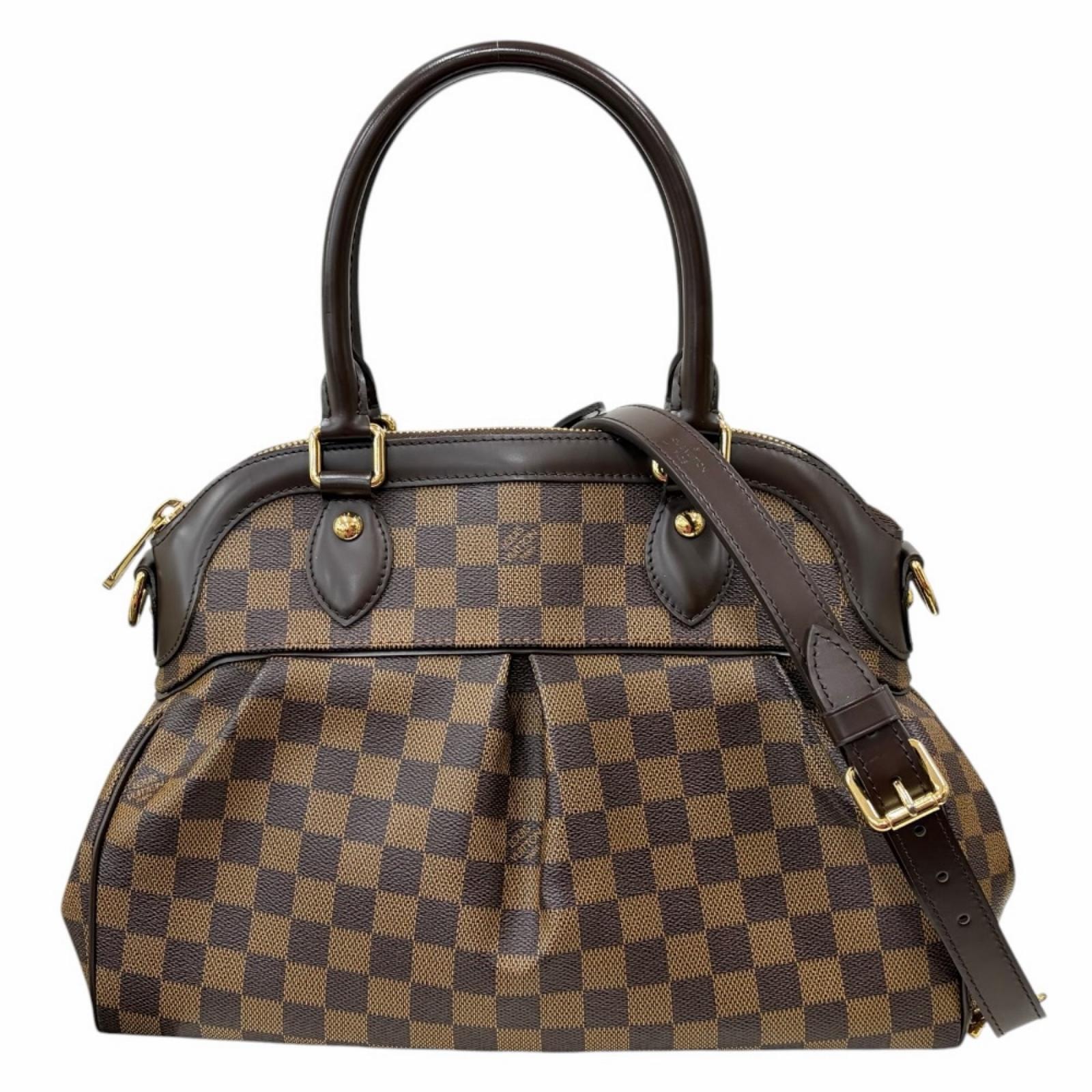 ルイヴィトン トレヴィPM ダミエ ショルダーバッグ ダミエキャンバス N51997 ブラウン レディース LOUIS VUITTON 中古