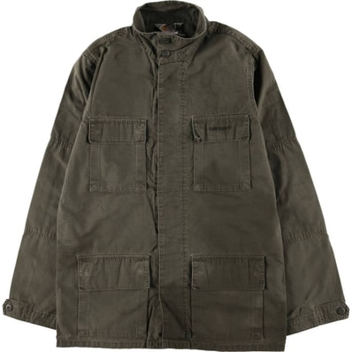 古着 カーハート Carhartt リップストップ スタンドカラー ミリタリージャケット メンズM相当/eaa585188