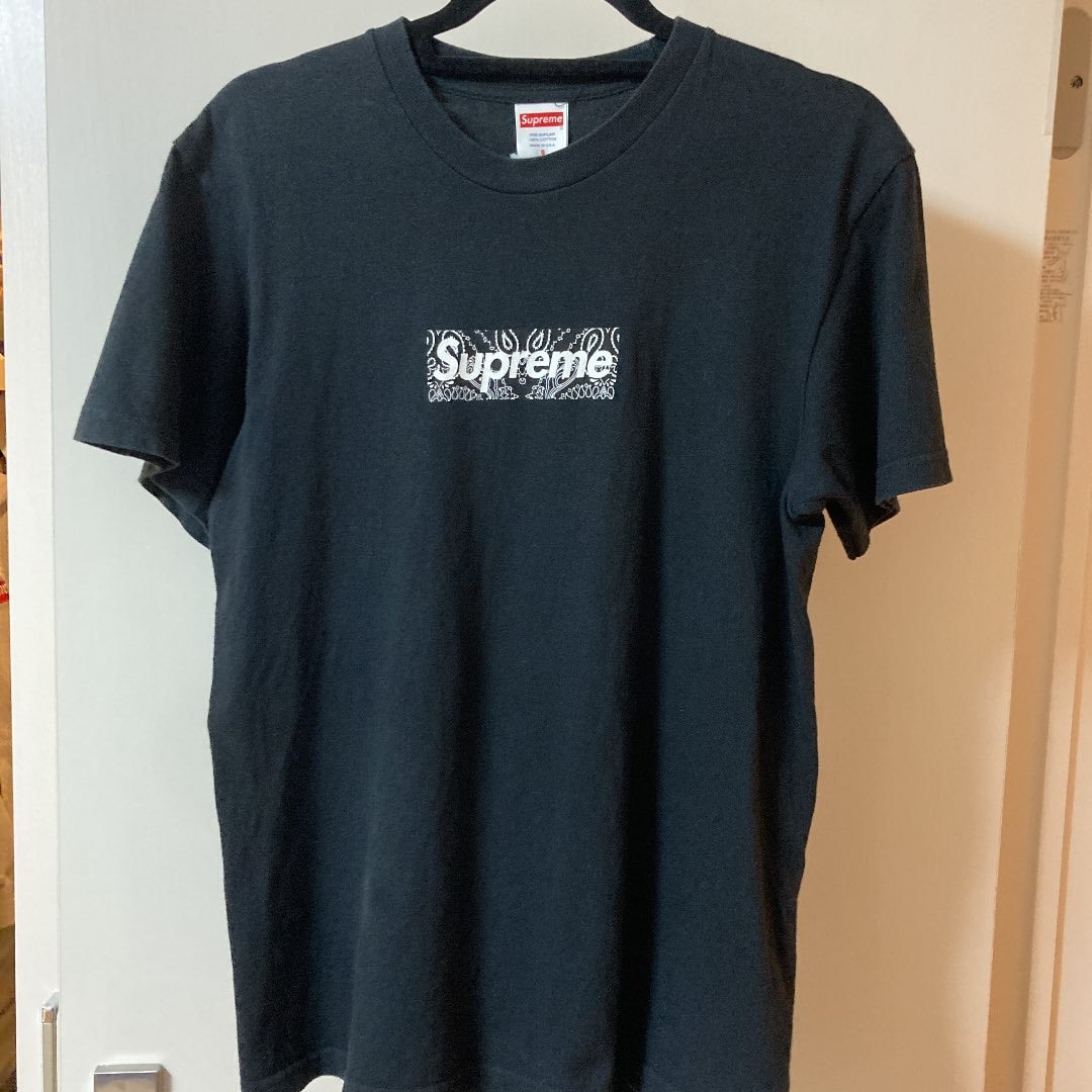 Supreme Bandana Box Logo Tee "Black"