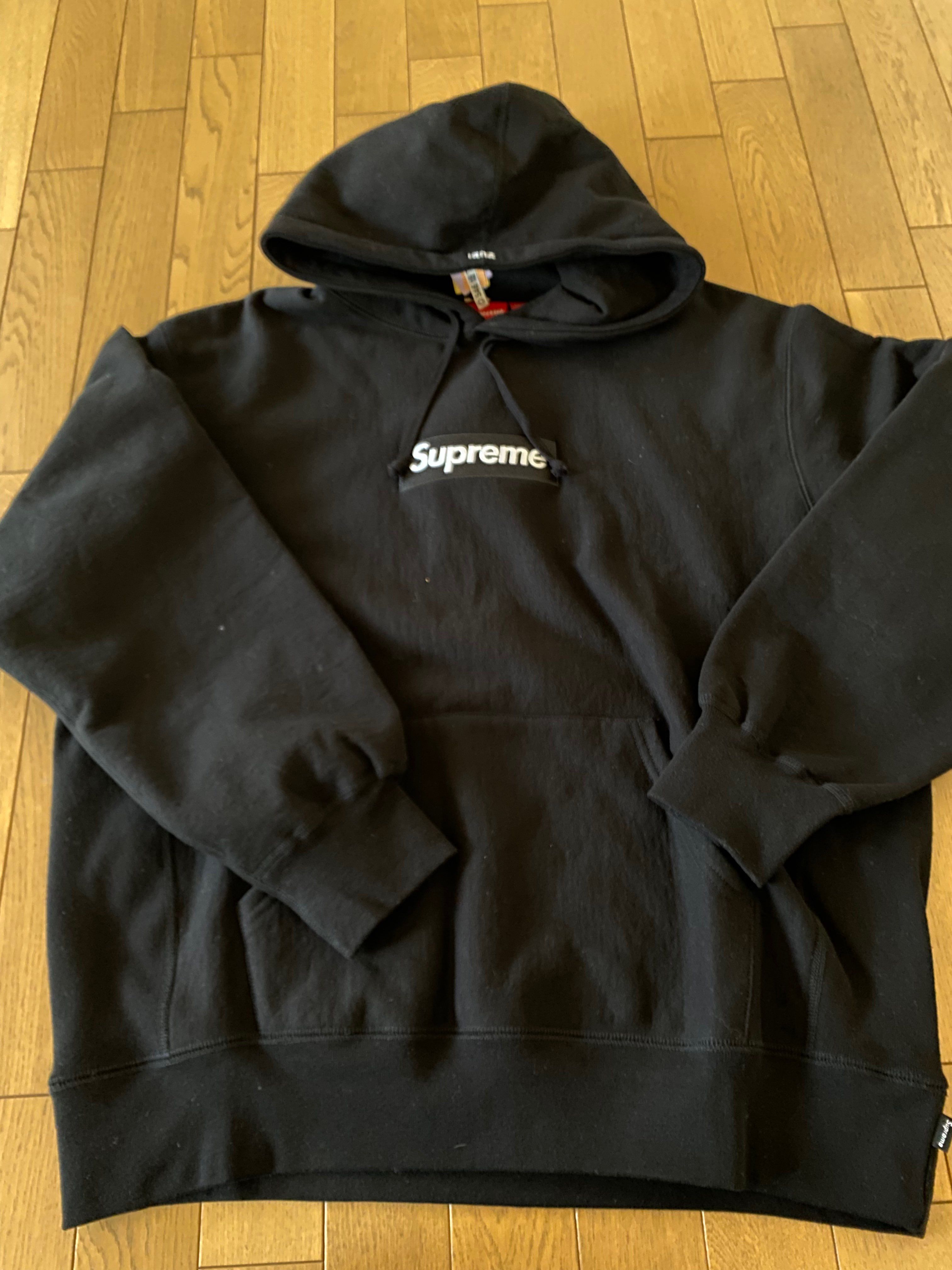 Supreme Box Logo Hooded Sweatshirt "Black" (21FW)