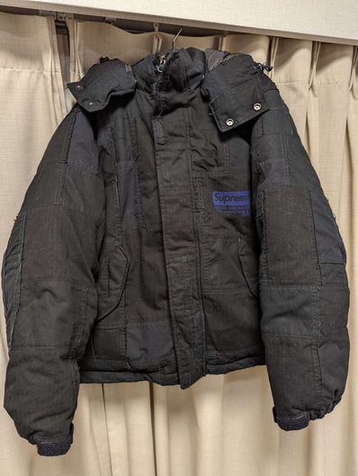 Supreme / JUNYA WATANABE COMME des GARCONS MAN Patchwork Puffy Jacket "Black"