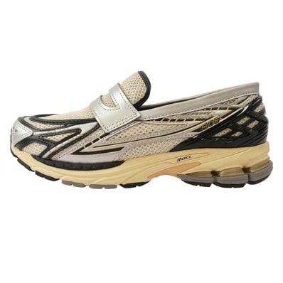 NEW BALANCE ニューバランス スニーカー U1906LOB LOAFER SILVER METALLIC CREAM ローファー ローカット スニーカー シルバー系 27.5cm【中古】