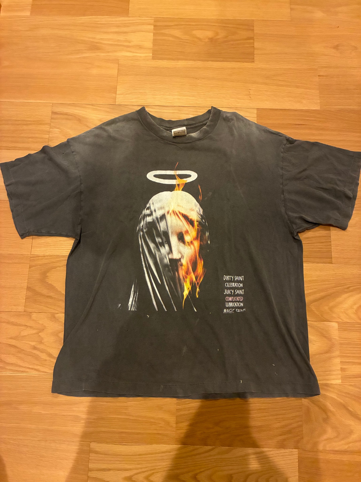 SAINT Mxxxxxx SS Tee Devil Daddy "Black" SM-HR8-0000-002