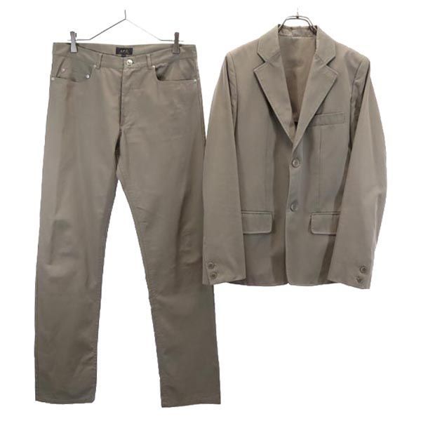 やや傷や汚れあり】A.P.C. スーツ 上下セットアップの古着・中古