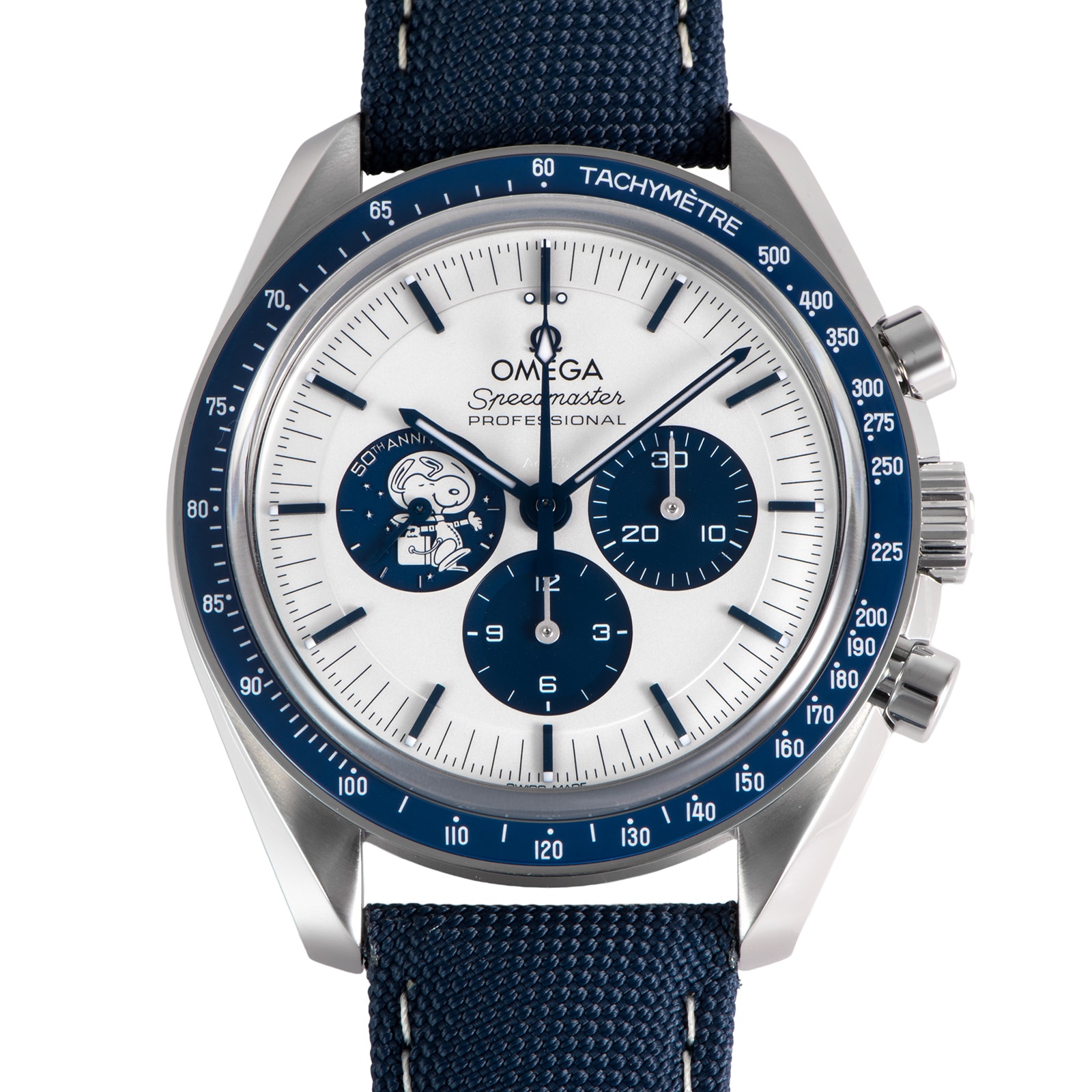 【新品】OMEGA オメガ スピードマスター プロフェッショナル 50周年記念 310.32.42.50.02.001 保証書2026年 シルバー スヌーピーアワード ステンレススチール【中古】