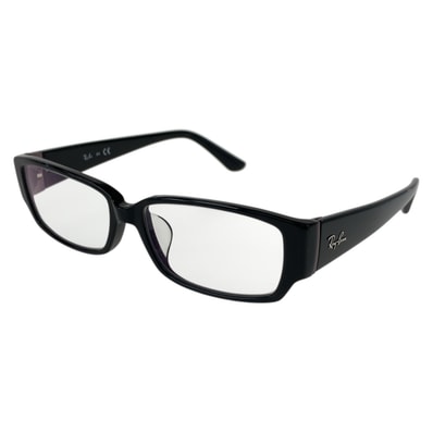 超美品 Ray-Ban レイバン ブラック 黒 プラスチック メガネ 男女兼用 506806 【中古】