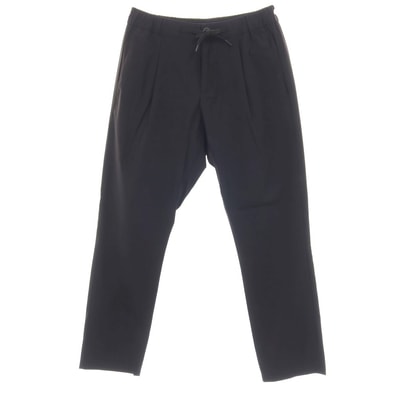 【中古】ヘルノ Herno Laminar ストレッチ ナイロン イージーパンツ ブラック【サイズS】【メンズ】