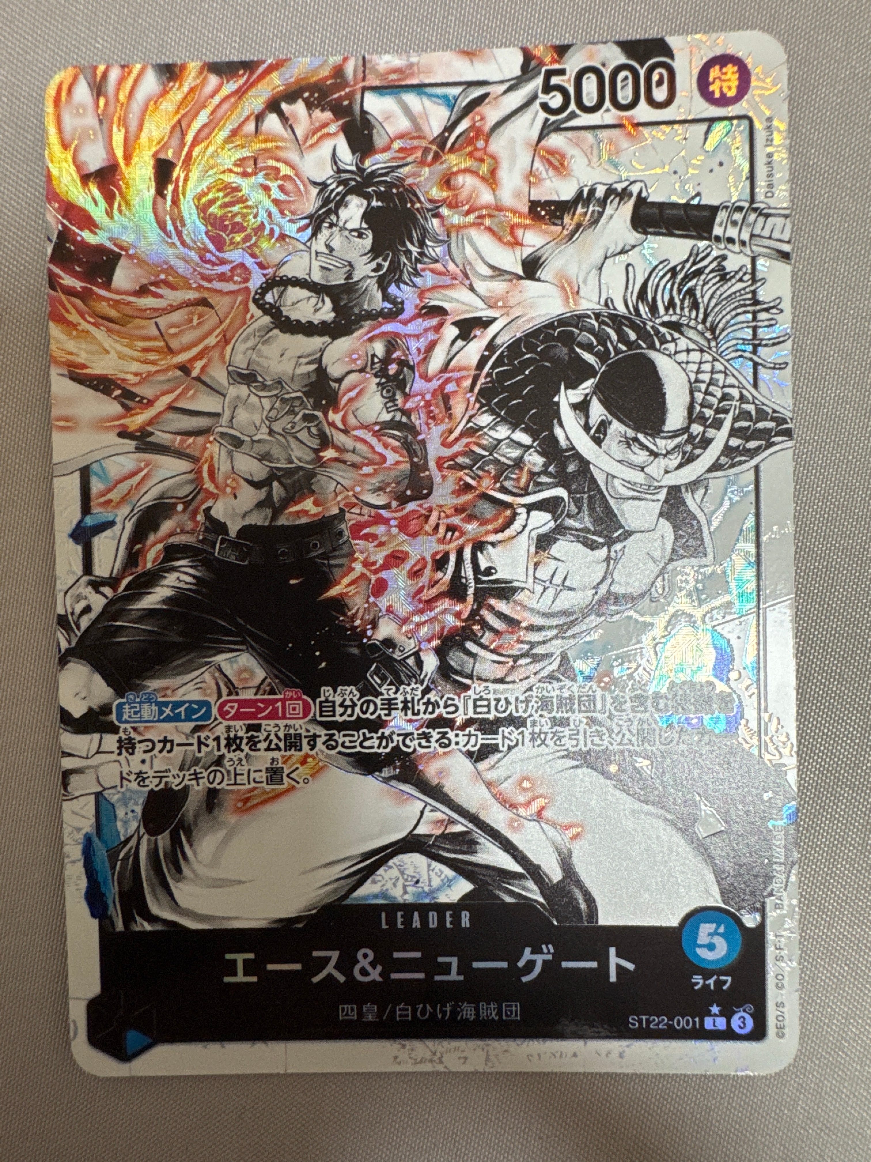 Ace & Newgate L-P [ST22-001](Start Deck "Ace & Newgate")