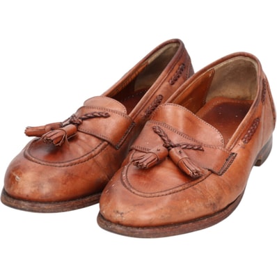 古着 ジョンストンアンドマーフィー JOHNSTON&MURPHY タッセルローファー USA製 10 1/2 D メンズ28.5cm相当/saa013536