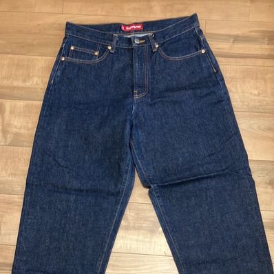 Supreme Rigid Baggy Jean "Rigid Indigo" (23SS)