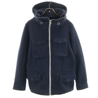 BEAMS HEART ビームスハート スウェット ジップジャケット M ネイビー 裏起毛